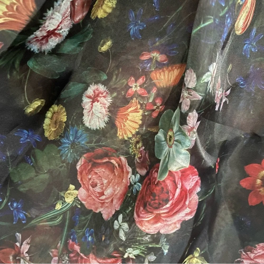 Selkie Nightcap Floral Rosebud Dress Sz L NWT Anthropologie - Picture 6 of 8